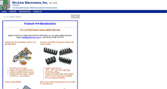 Desktop Screenshot of connex-electronics.com